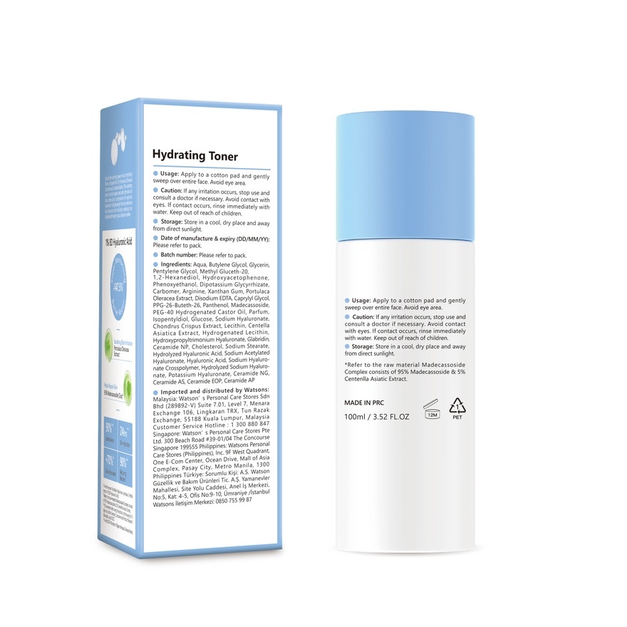 Hydro Barrier-Tech Hydrating Toner 100ml