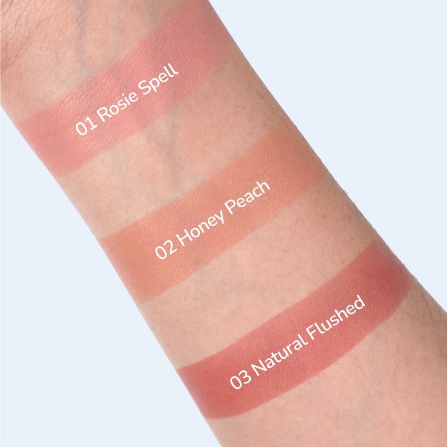 Bouncy Moussey Blush 02 Honey Peach