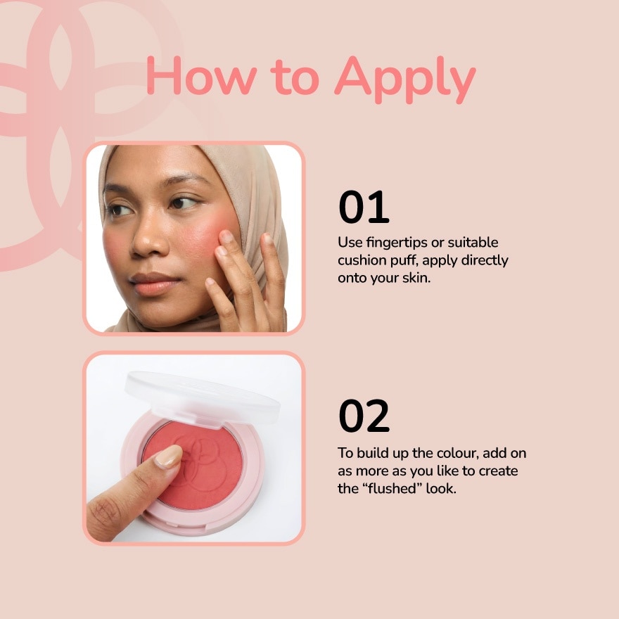 Bouncy Moussey Blush 02 Honey Peach