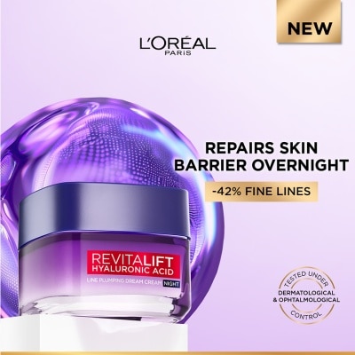L'OREAL PARIS SKIN CARE - RV HA NIGHT CREAM 50ML