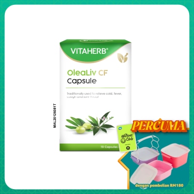 VITAHERB - Olealiv CF Capsules 2X10s (Flash Deal)