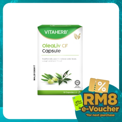 VITAHERB Olealiv CF Capsules 2X10s (Flash Deal)