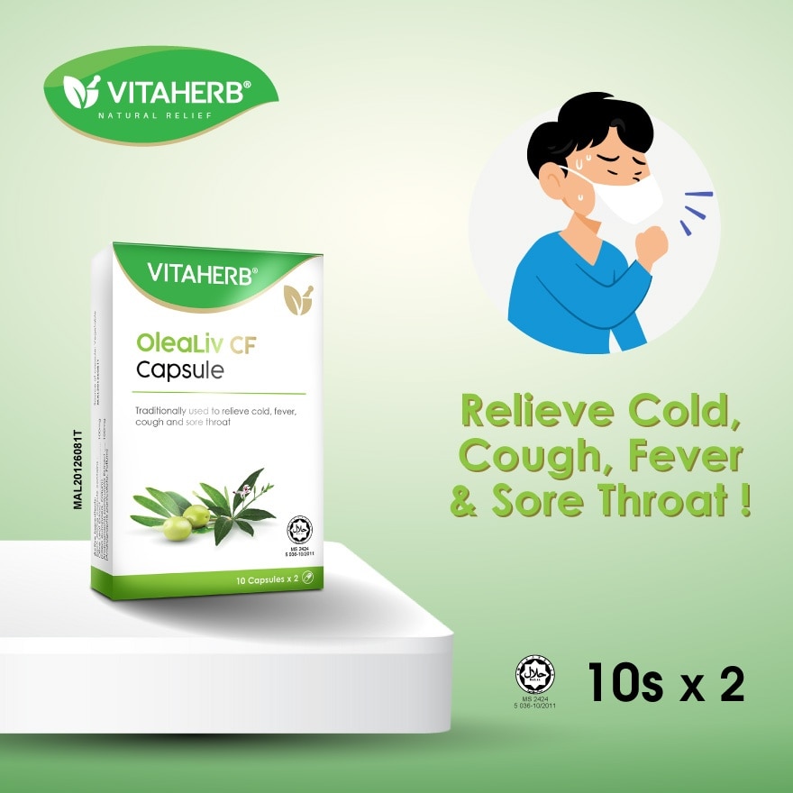 Olealiv CF Capsules 2X10s (Flash Deal)