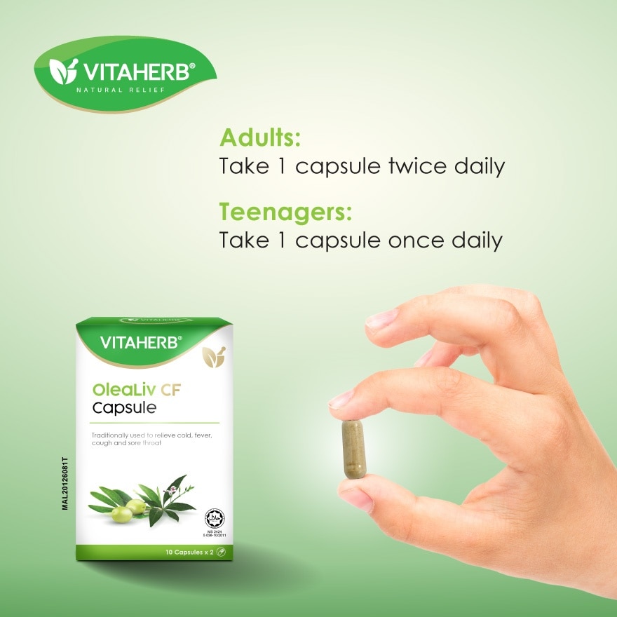 Olealiv CF Capsules 2X10s (Flash Deal)