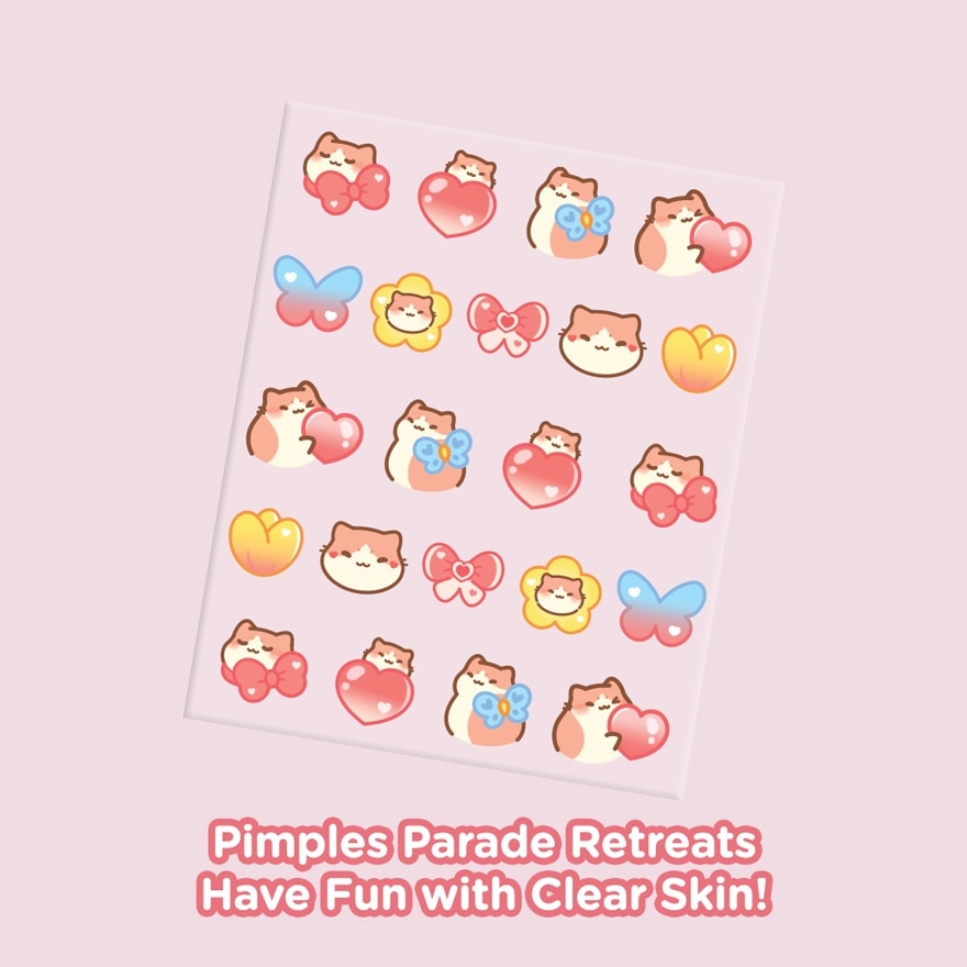 Bichi Mao Pink Day & Night Premium Hydrocolloid Acne Patch 22s