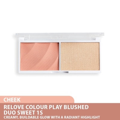 REVOLUTION - Relove Colour Play Blushed Duo Sweet