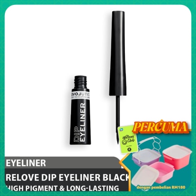 REVOLUTION - Relove Dip Eyeliner Black