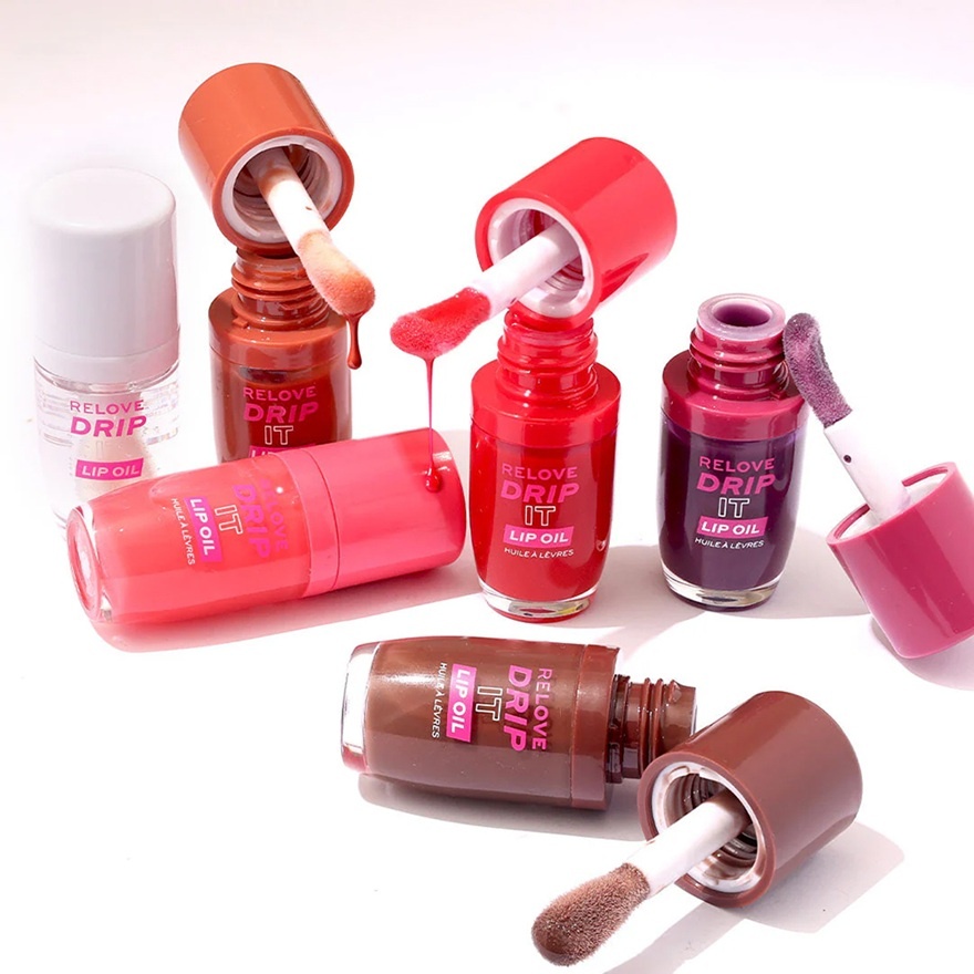 Relove Drip It Glossy Lip Oil Cherry