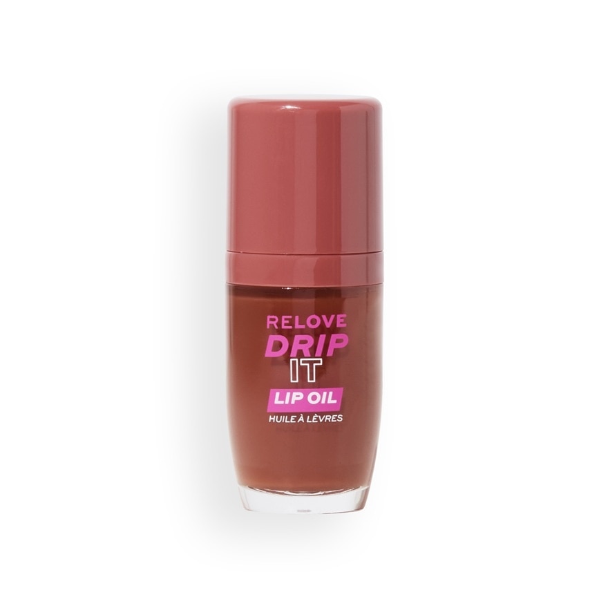 Relove Drip It Glossy Lip Oil Peach