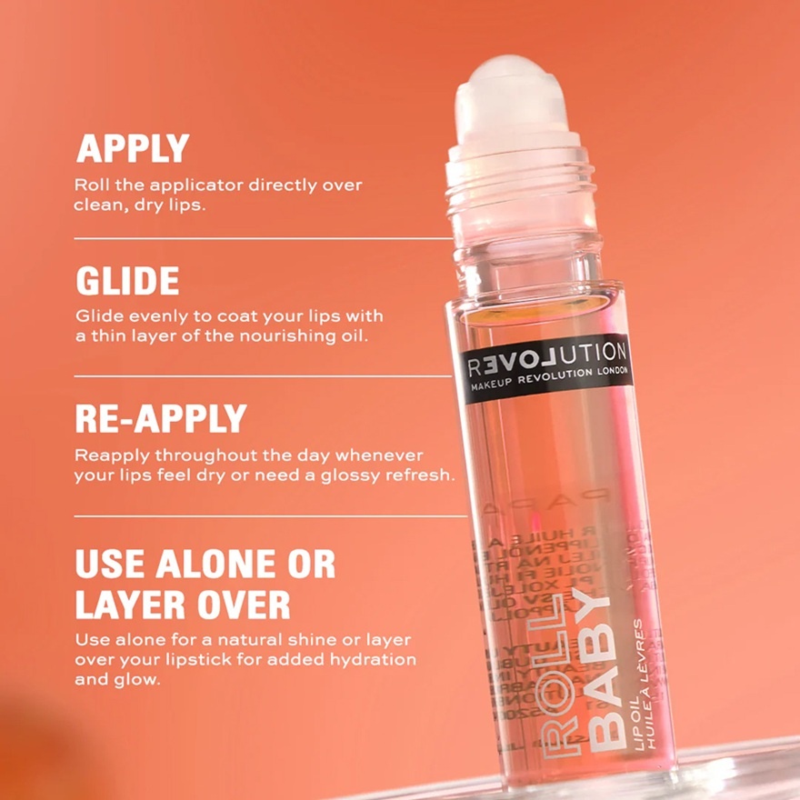 Relove Roll Baby Lip Oil Papaya image