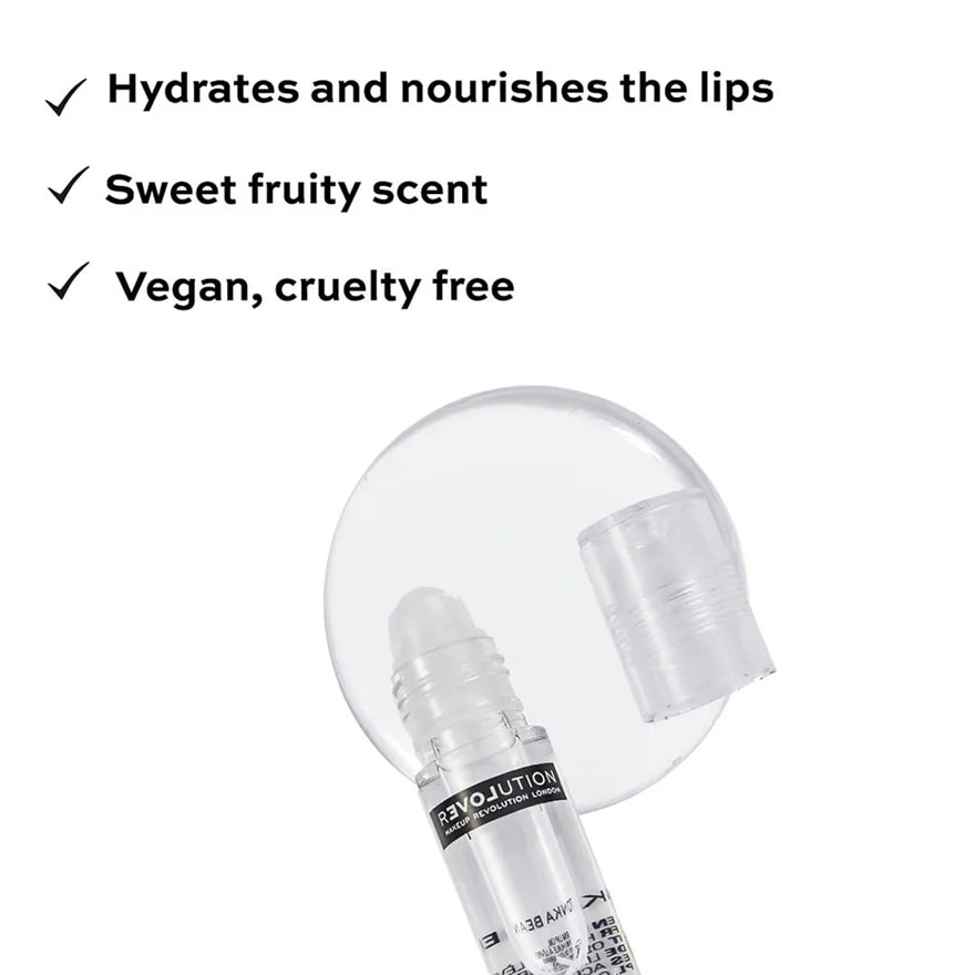 Relove Roll Baby Lip Oil Tonka Bean