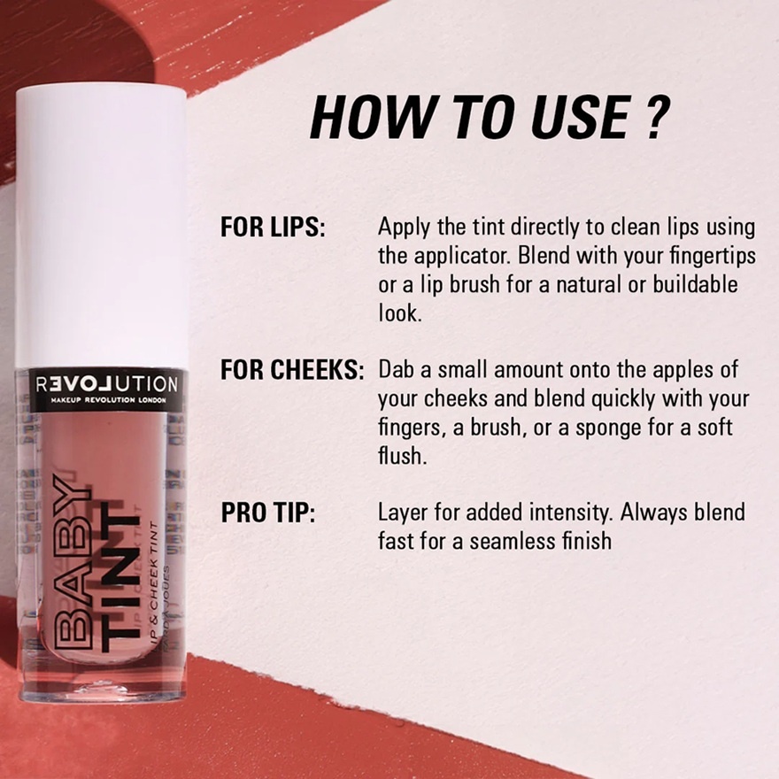 Relove Baby Tint Coral Lip & Cheek Tint image