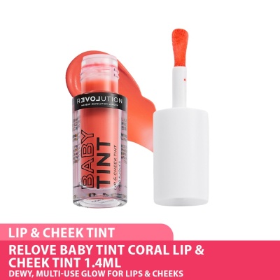 REVOLUTION - Relove Baby Tint Coral Lip & Cheek Tint
