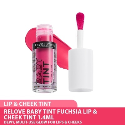 REVOLUTION Relove Baby Tint Fuchsia Lip & Cheek Tint