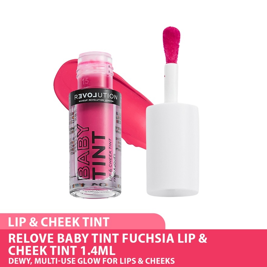 Relove Baby Tint Fuchsia Lip & Cheek Tint image