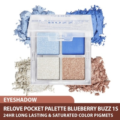REVOLUTION Relove Pocket Palette Blueberry Buzz