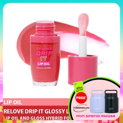REVOLUTION - Relove Drip It Glossy Lip Oil Rose