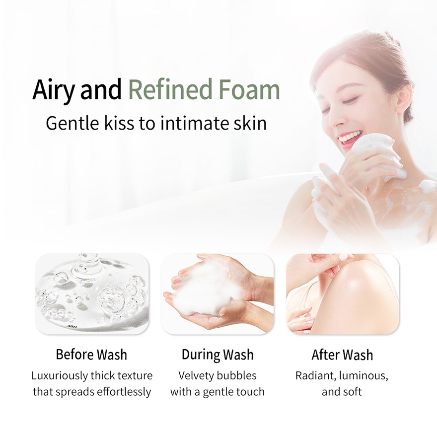 Prebiotic Feminine Intimate Wash Whitening Morus Alba Leaf Extraction (Whitening) 200ml image