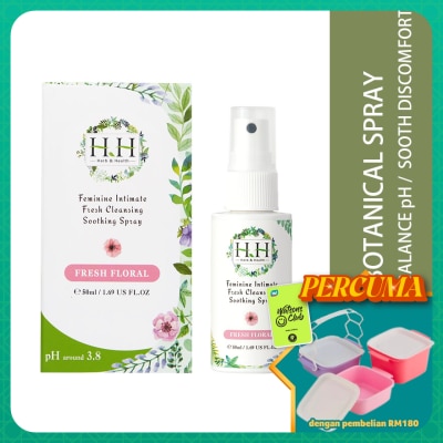 HERB & HEALTH - Female Intimate Soothing Spray Fresh Floral 50ml