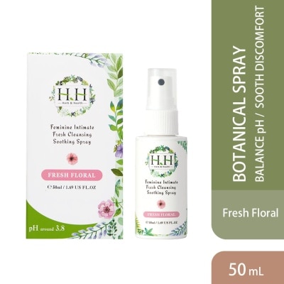 HERB & HEALTH - Female Intimate Soothing Spray Fresh Floral 50ml