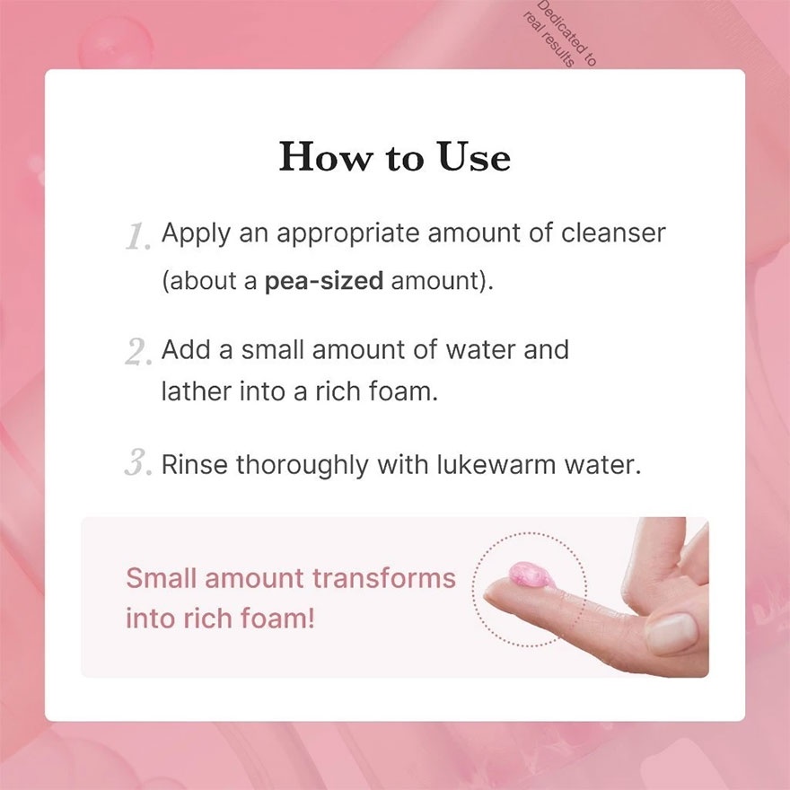 PDRN Pink Niacinamide Whip Cleanser 120g image