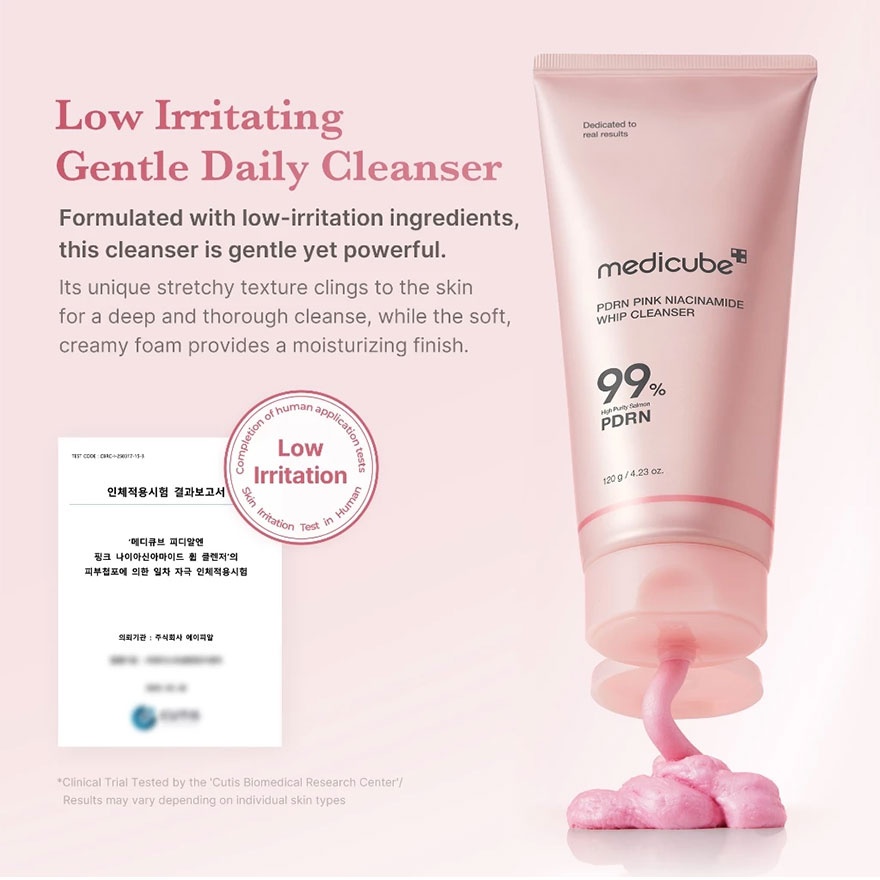 PDRN Pink Niacinamide Whip Cleanser 120g image