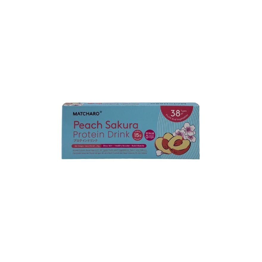 Peach Sakura Protein Drink 2s (*Flash Deal)