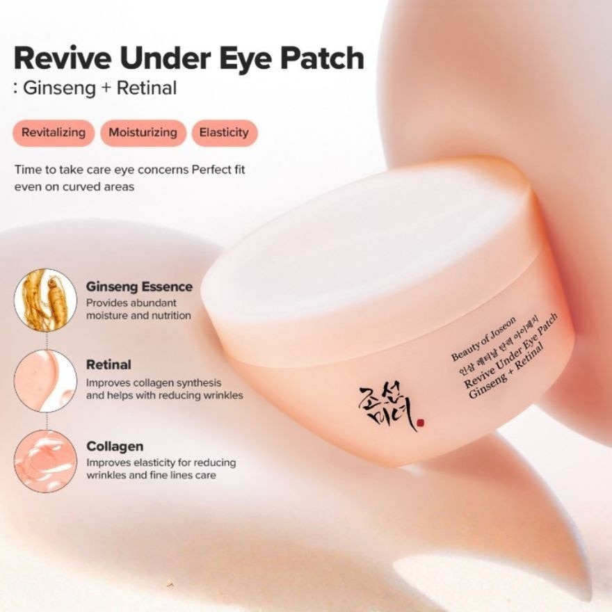 Revive Under Eye Patch: Ginseng + Retinal 60s