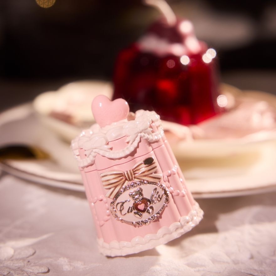 The Sweetie Bear Collection Coating Lip Jelly JE06 Strawpop