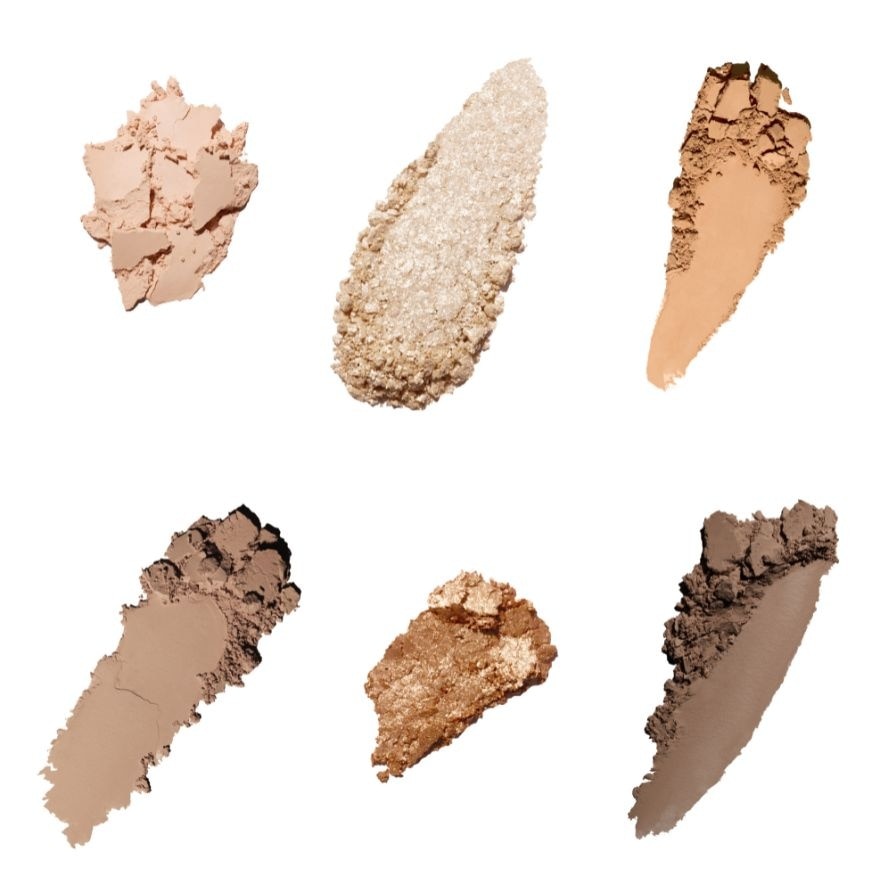 The Sweetie Bear Collection 6-Color Makeup Palette 01 Buttery Croissant