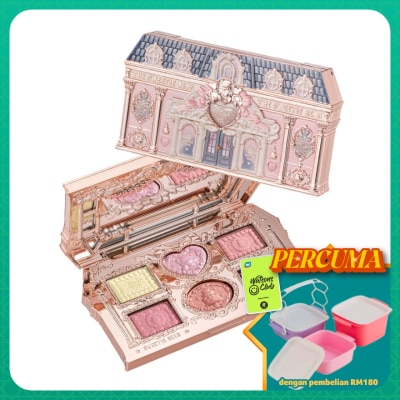 FLOWER KNOWS - The Sweetie Bear Collection 6-Color Makeup Palette 02 Strawberry Milk