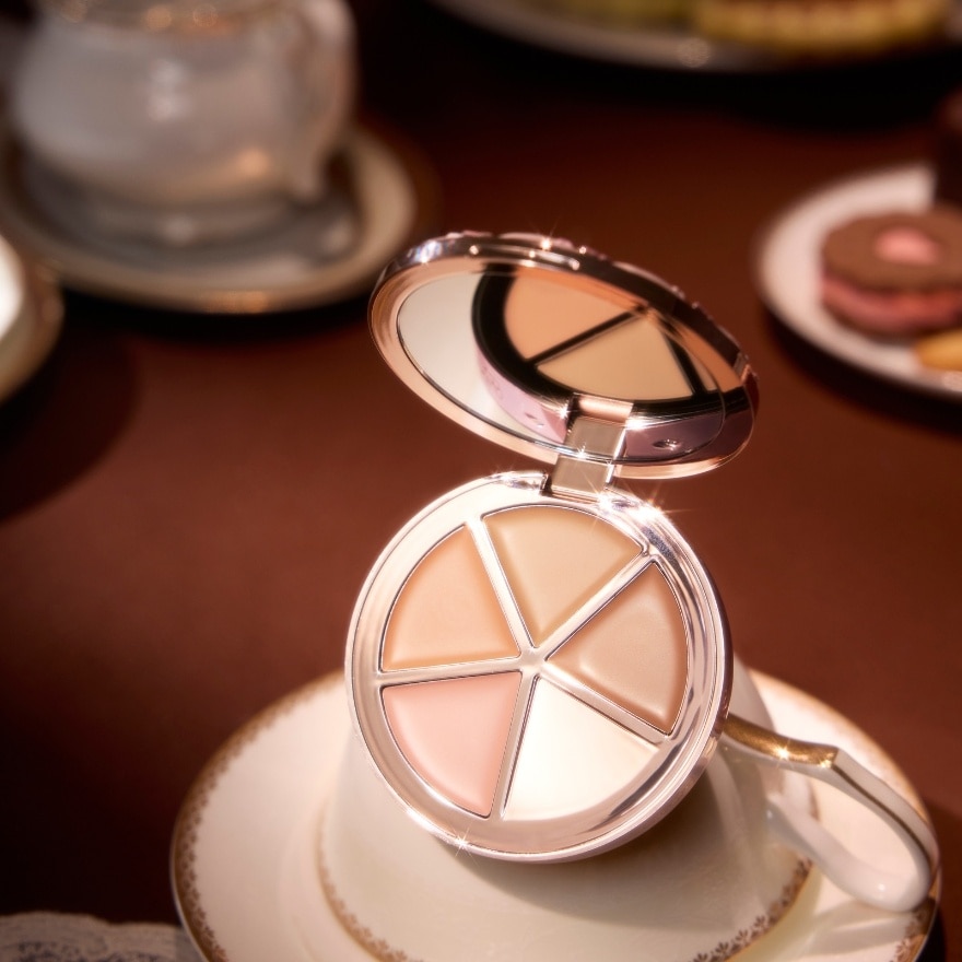 The Sweetie Bear Collection 4-Color Concealer Palette 02 Creamy Nama