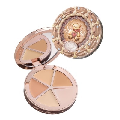 FLOWER KNOWS - The Sweetie Bear Collection 4-Color Concealer Palette 02 Creamy Nama