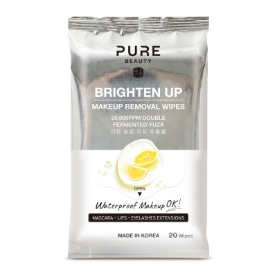 PURE BEAUTY - BrightenUp Cleansing Wipes 20s
