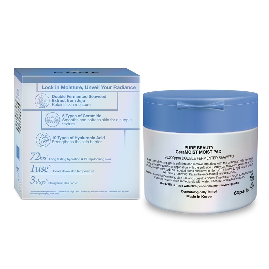 CeraMOIST Moist Pad 60s