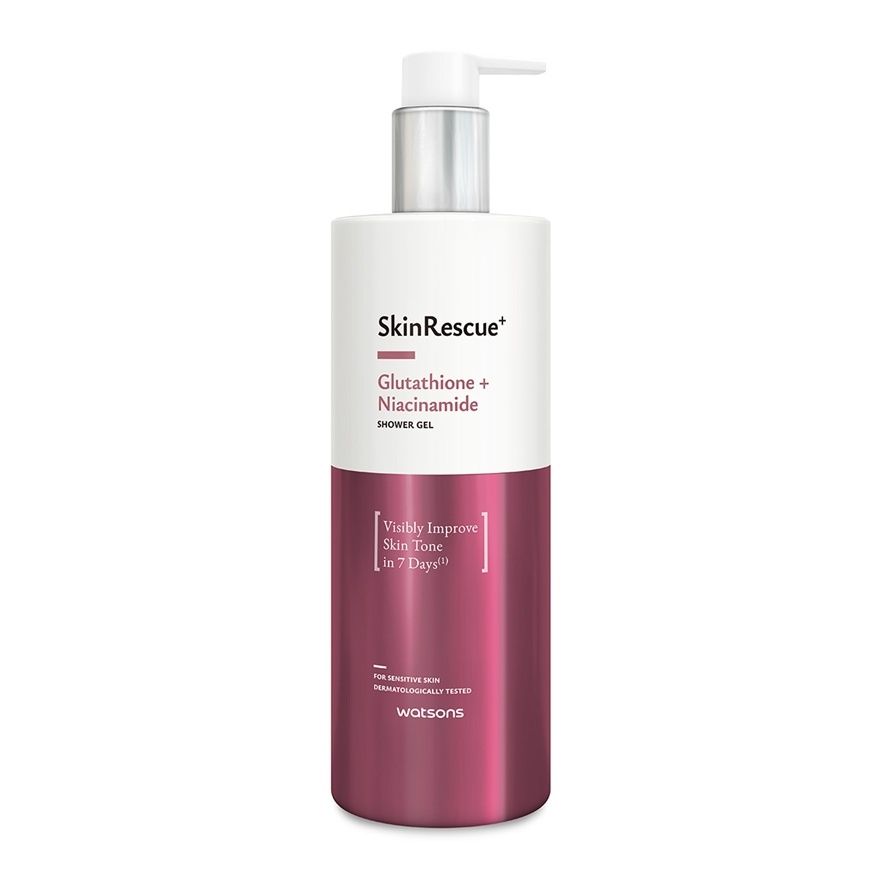 Skinrescue+ Shower Gel Glutathione + Niacinamide 485ml