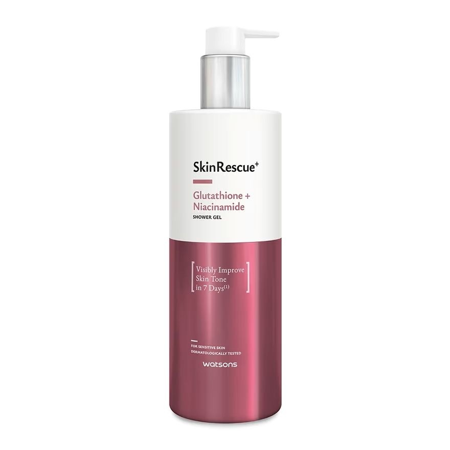 Skinrescue+ Shower Gel Glutathione + Niacinamide 485ml