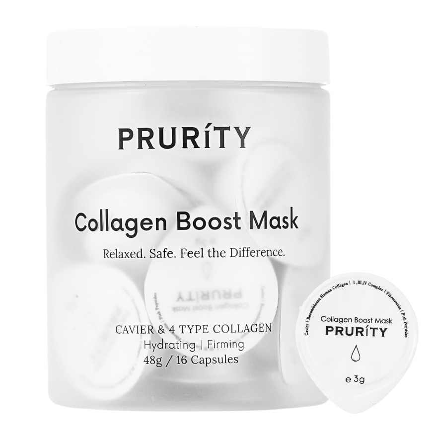 Collagen Boost Mask with Caviar Extract 16s