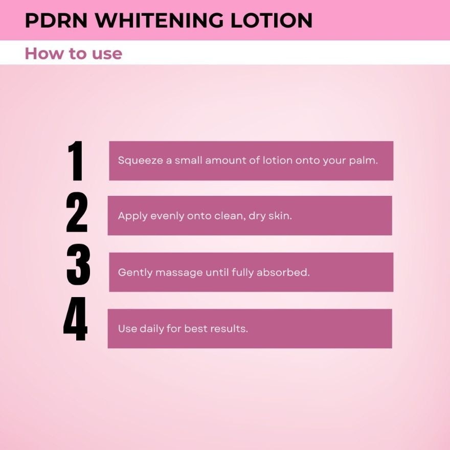 PDRN Whitening Lotion 100ML