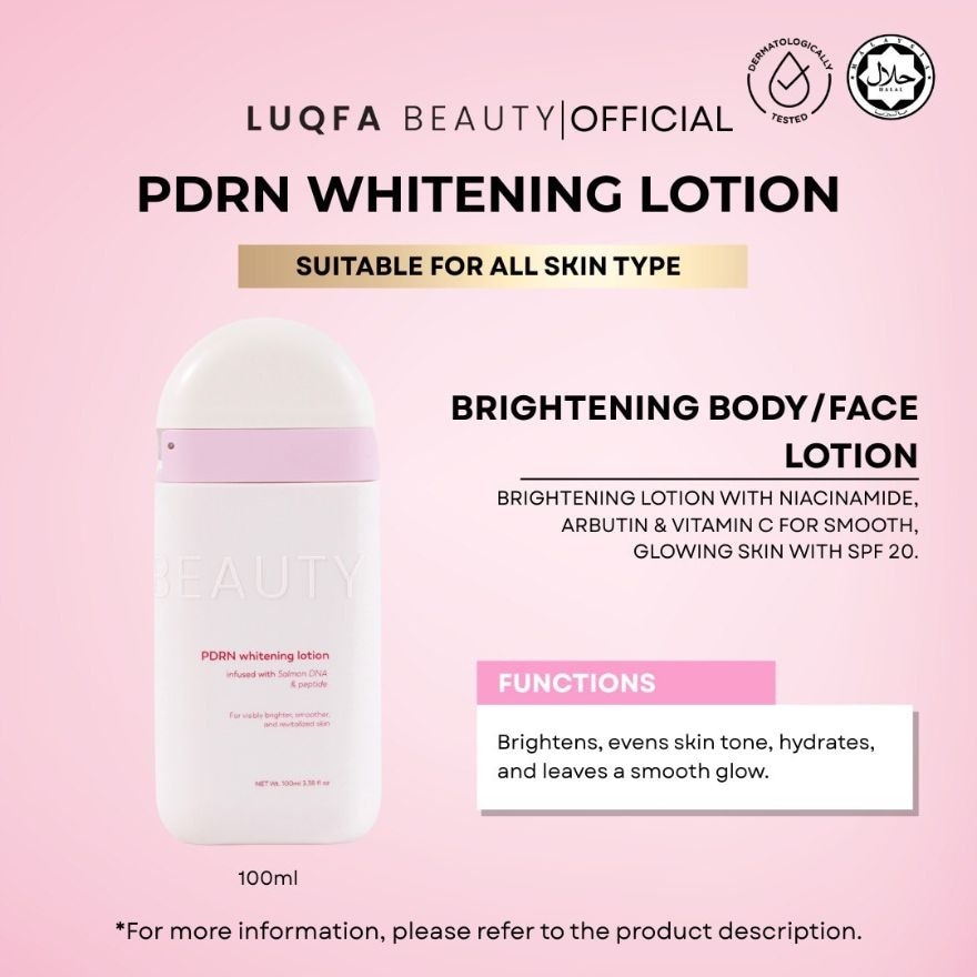 PDRN Whitening Lotion 100ML