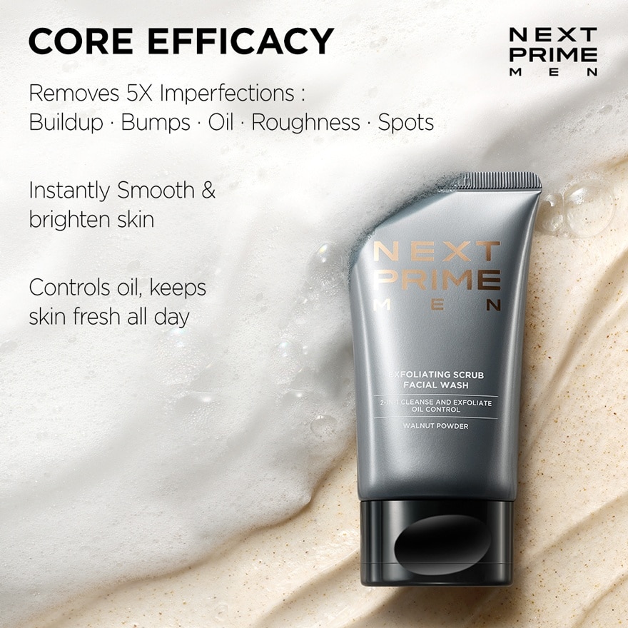 Exfoliating Scrub Facial Wash 100g