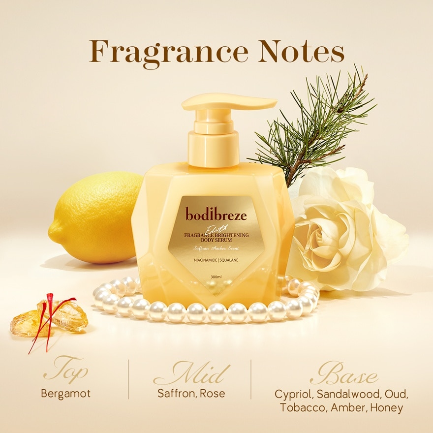 Edith Fragrance Brightening Body Serum 300ml