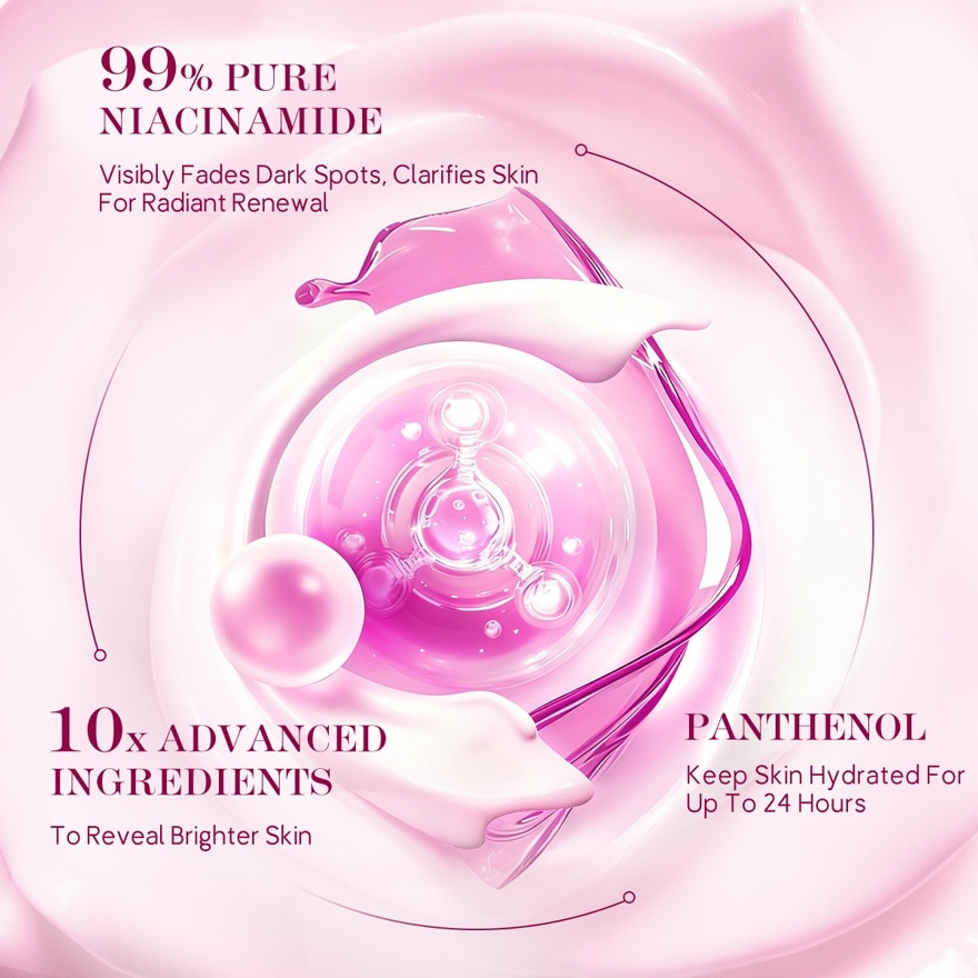 Phoebe Fragrance Brightening Body Serum 300ml