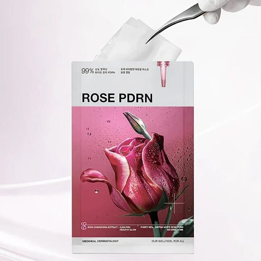 Rose PDRN Essential Mask 1s