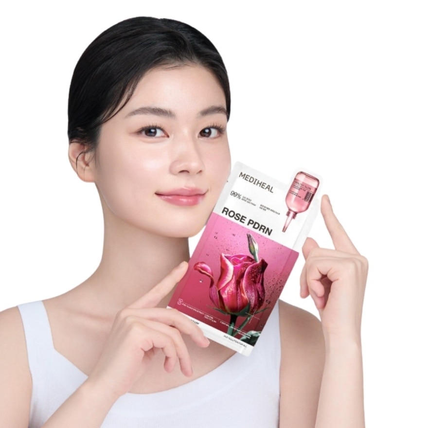 Rose PDRN Essential Mask 1s