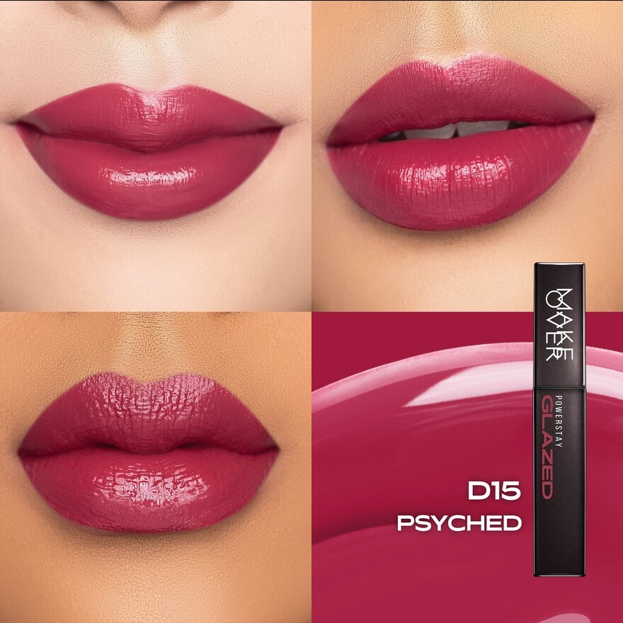 Powerstay Glazed Lock Lip Pigment D15 Psyched 3 G