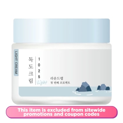 ROUND LAB - 1025 Dokdo Light Cream 80ml
