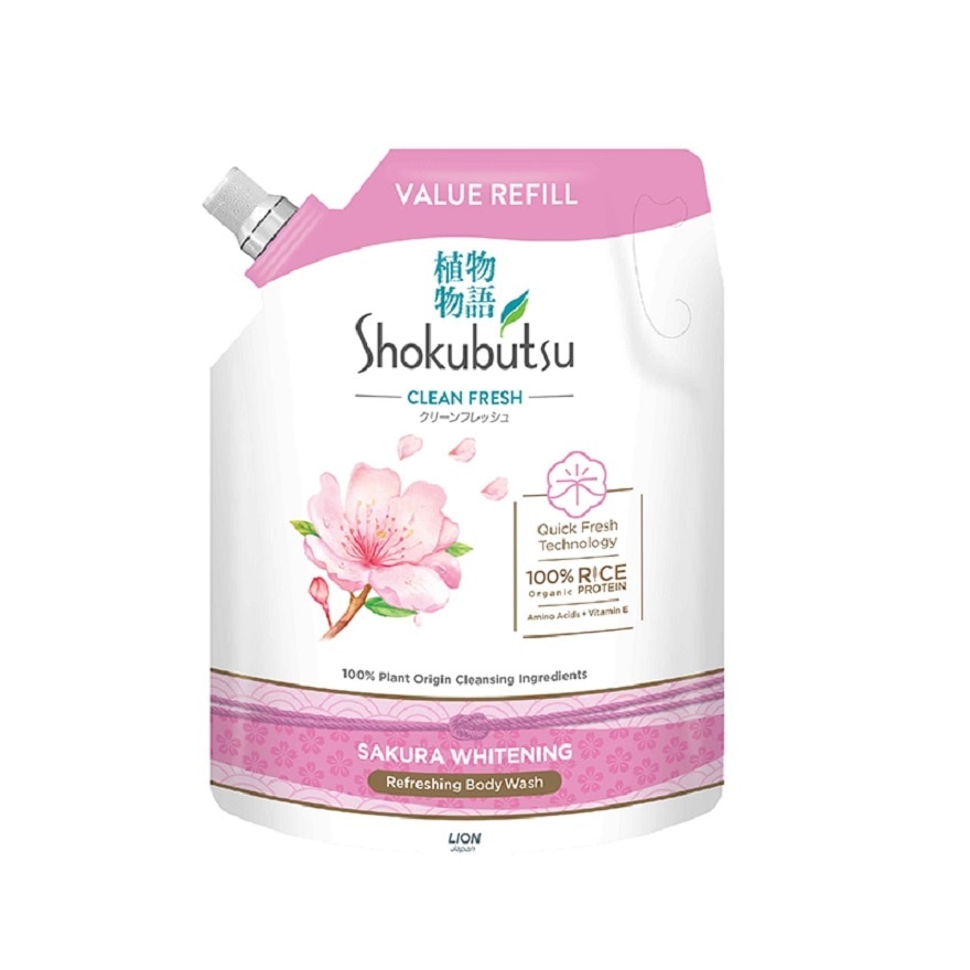 SHOKUBUTSU BODY WASH SAKURA 1.6KG