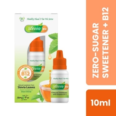 HS Stevia Natural Drops Sweetener B12 10ml
