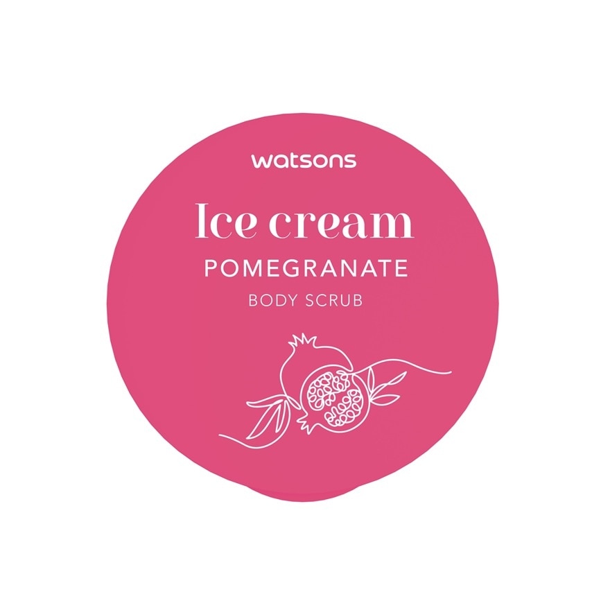 Ice Cream Pomegranate Body Scrub 280G